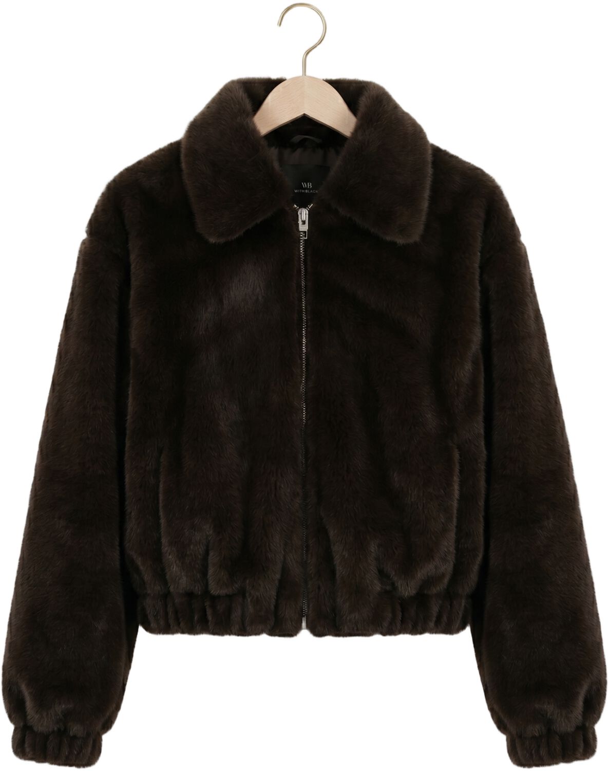 WITHBLACK Dames Jassen Wblnohr Faux Fur Jacket Bruin