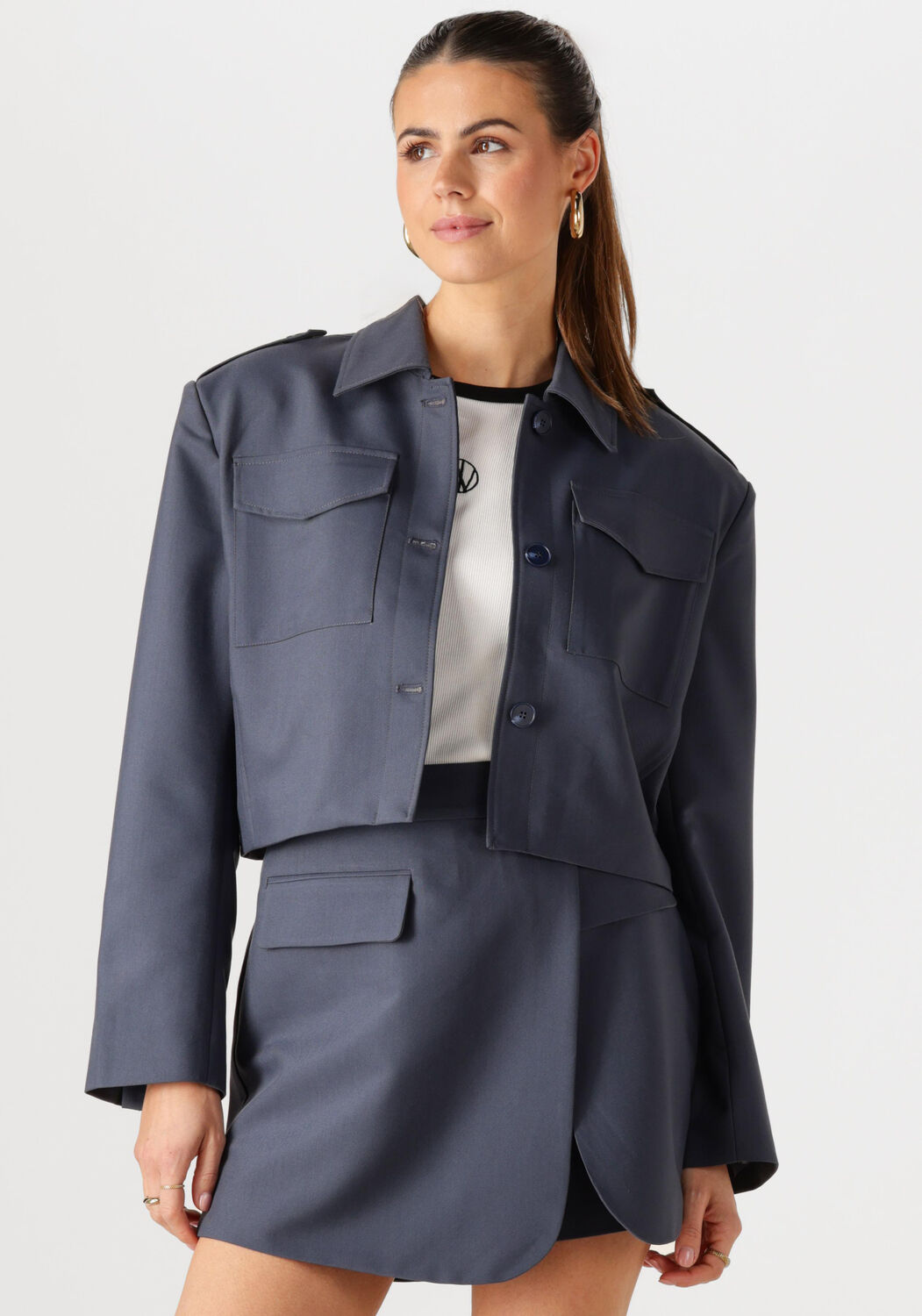 NOTRE-V Dames Jassen Nv-feodora Blauw