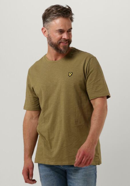 Olijf LYLE & SCOTT T-shirt SLUB T-SHIRT - large