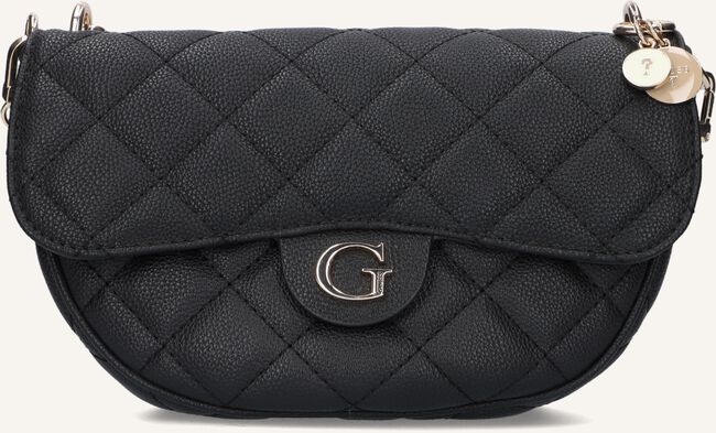 Zwarte GUESS Schoudertas GILLIAN CROSSBODY FLAP Zwarte GUESS Schoudertas GILLIAN CROSSBODY FLAP - large