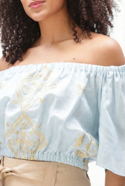 Blauwe GREEK ARCHAIC KORI Tops & T-shirts S26K-2144037 - large