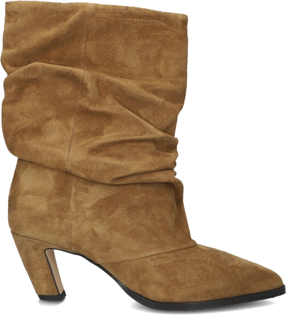 Via Vai Dames Enkellaarsjes Elisa Palmer - Camel