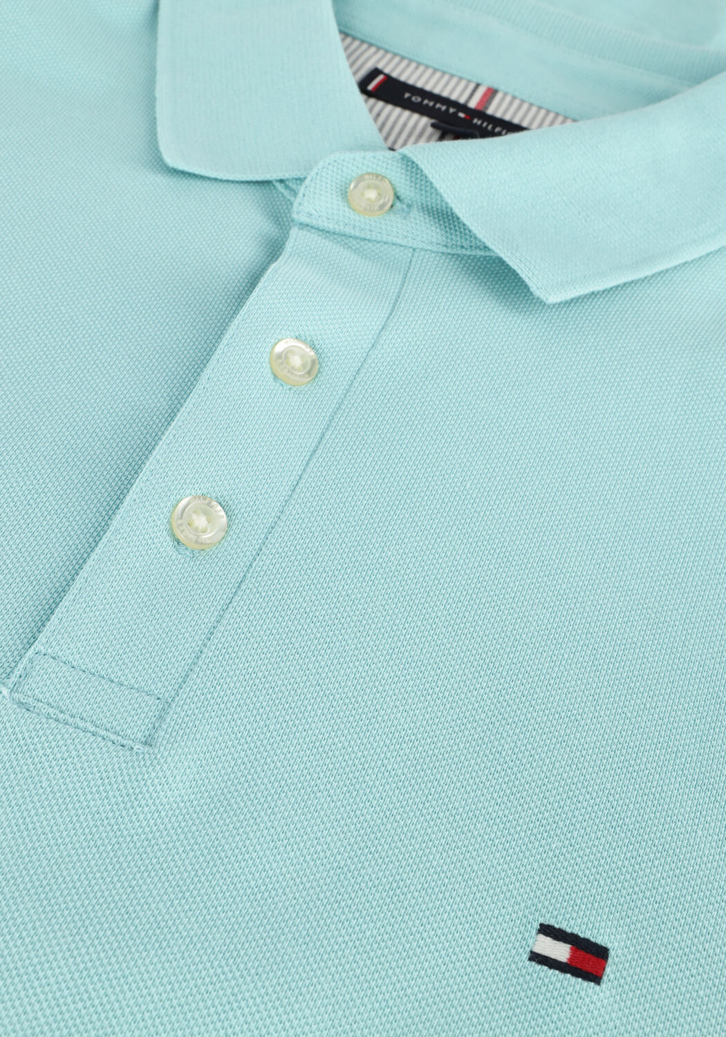 Blauwe TOMMY HILFIGER Polo 1985 SLIM POLO - large