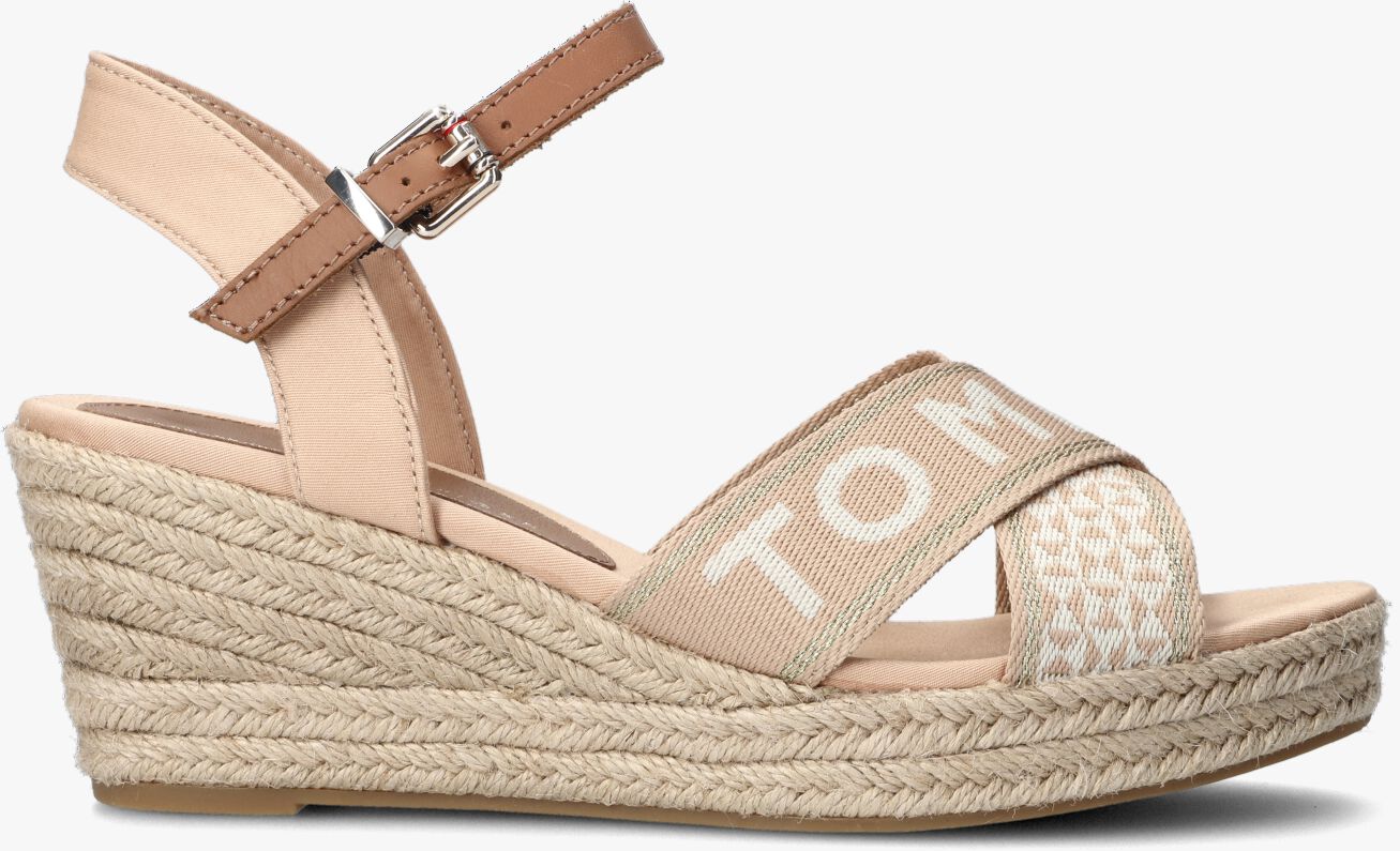 Tommy hilfiger sandalen beige clearance