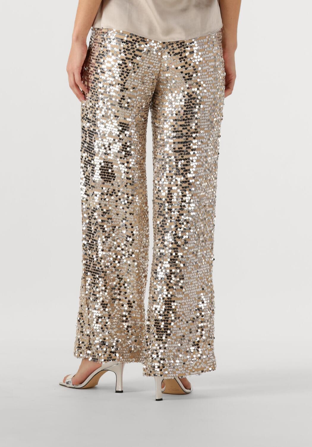 BRUUNS BAZAAR Dames Broeken Brinna Pants Zilver