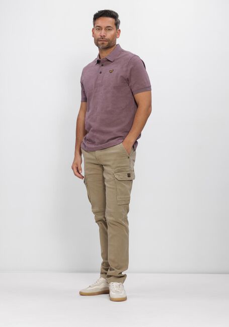 Blauwe PME LEGEND Polo JACQUARD JERSEY - large