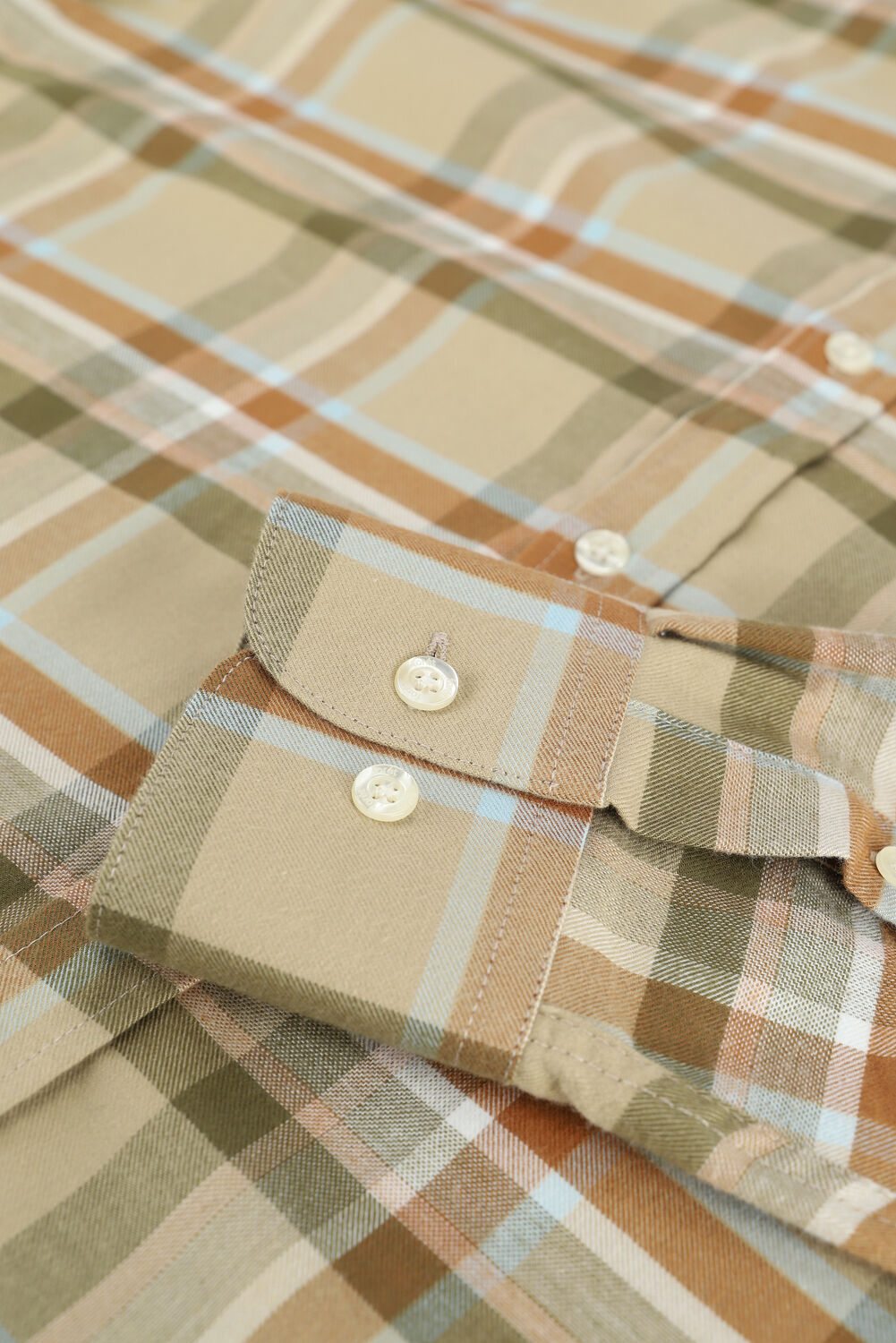 Khaki FOR&Eacute;T Casual overhemd HORNET SHIRT - large