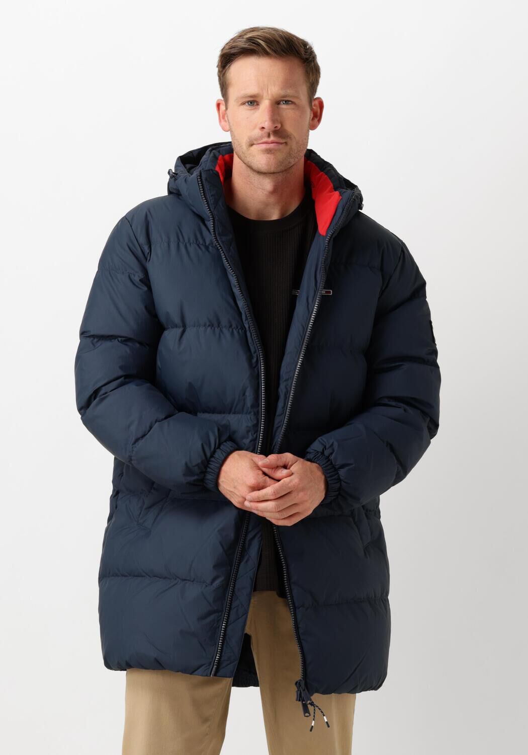 TOMMY JEANS Heren Jassen Tjm Essential Down Parka Donkerblauw