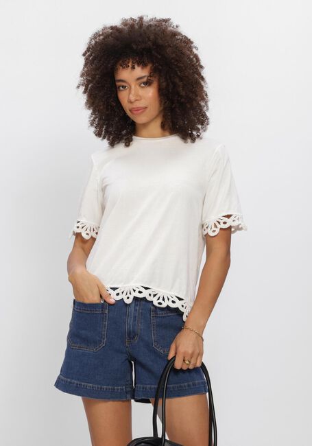 Witte Y.A.S. Tops & T-shirts YASMELLA SS T SHIRT - large