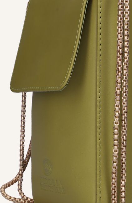 Groene FRED DE LA BRETONIERE Schoudertas 0438 PHONE PURSE S Groene FRED DE LA BRETONIERE Schoudertas 0438 PHONE PURSE S - large