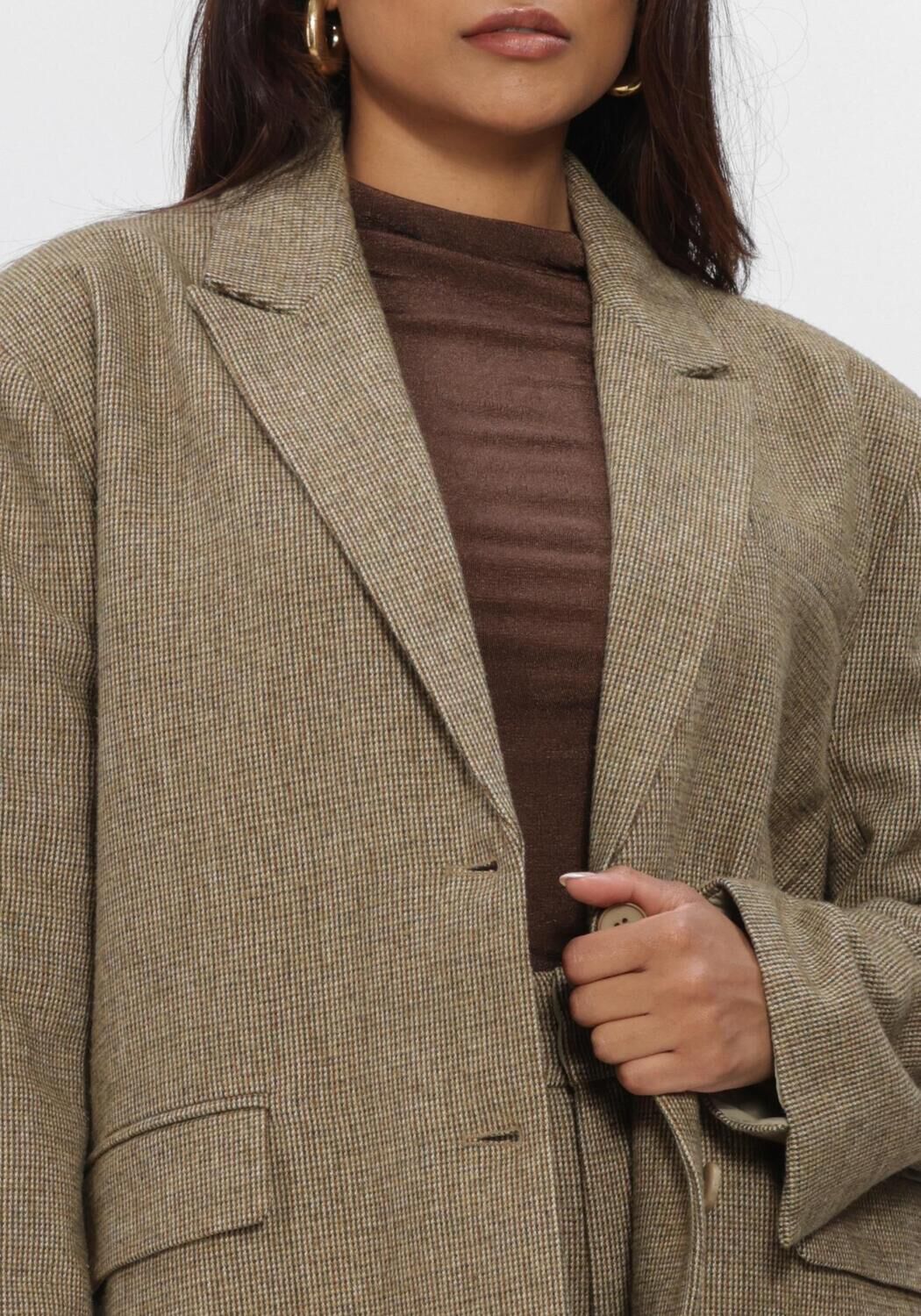 Bruine AMAYA AMSTERDAM Blazer MIRO BLAZER - large