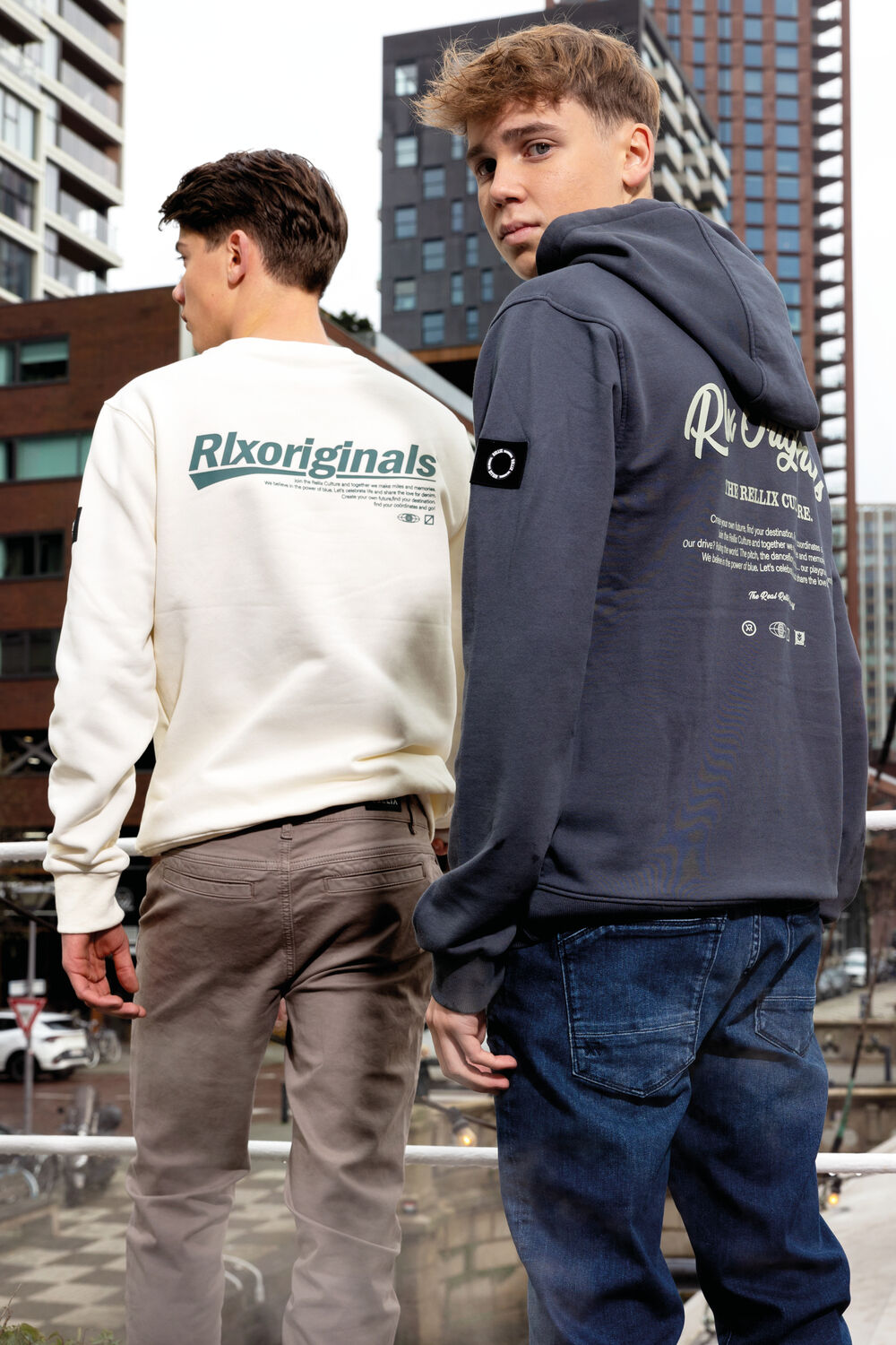 Creme RELLIX Sweater SWEATER RLX ORIGINALS BRUSHED - large