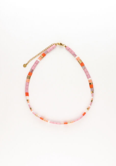 Roze NOTRE-V Kettingen KETTING PLATTE KRAAL - large