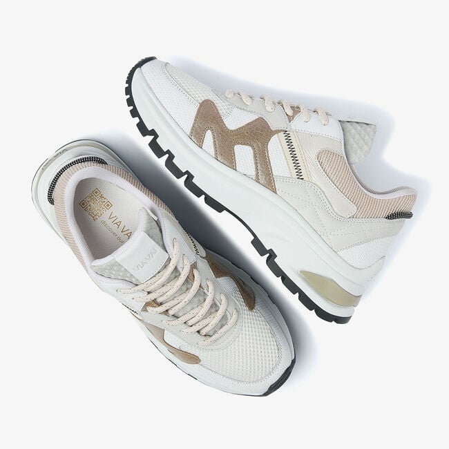 Witte VIA VAI Lage sneakers LIZ FINLEY Witte VIA VAI Lage sneakers LIZ FINLEY - large