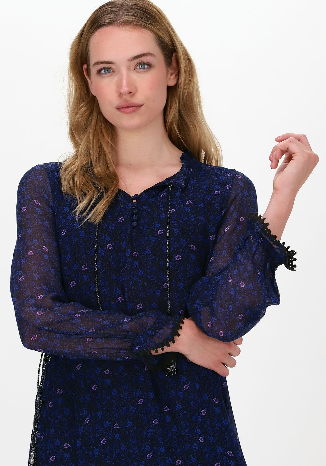 Moliin jurk blauw shop