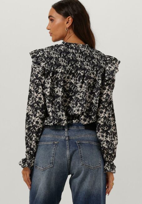 Zwarte CO'COUTURE Blouses BAILA SMOCK BLOUSE - large