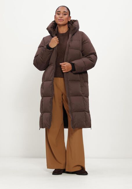Bruine MSCH COPENHAGEN Gewatteerde jas MSCHZALA PAVINARIA JACKET - large