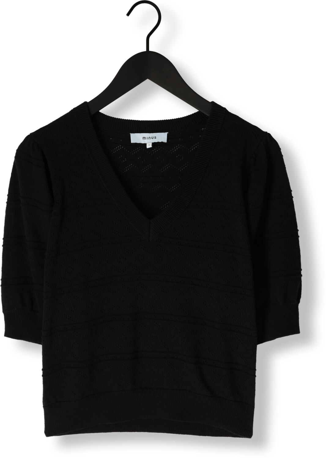 MINUS Dames Truien & Vesten Kesha Knit Pullover Zwart