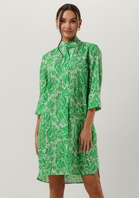 Groene DEA KUDIBAL Mini jurk KAMILLE NS (CO) - large