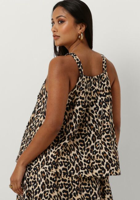 Bruine LOLLYS LAUNDRY Top LUNGILL TOP SL - large