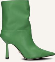 Groene LOLA CRUZ Enkellaarsjes 018B10BK - medium