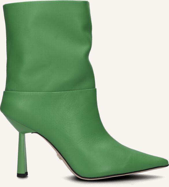 Groene LOLA CRUZ Enkellaarsjes 018B10BK Groene LOLA CRUZ Enkellaarsjes 018B10BK - large