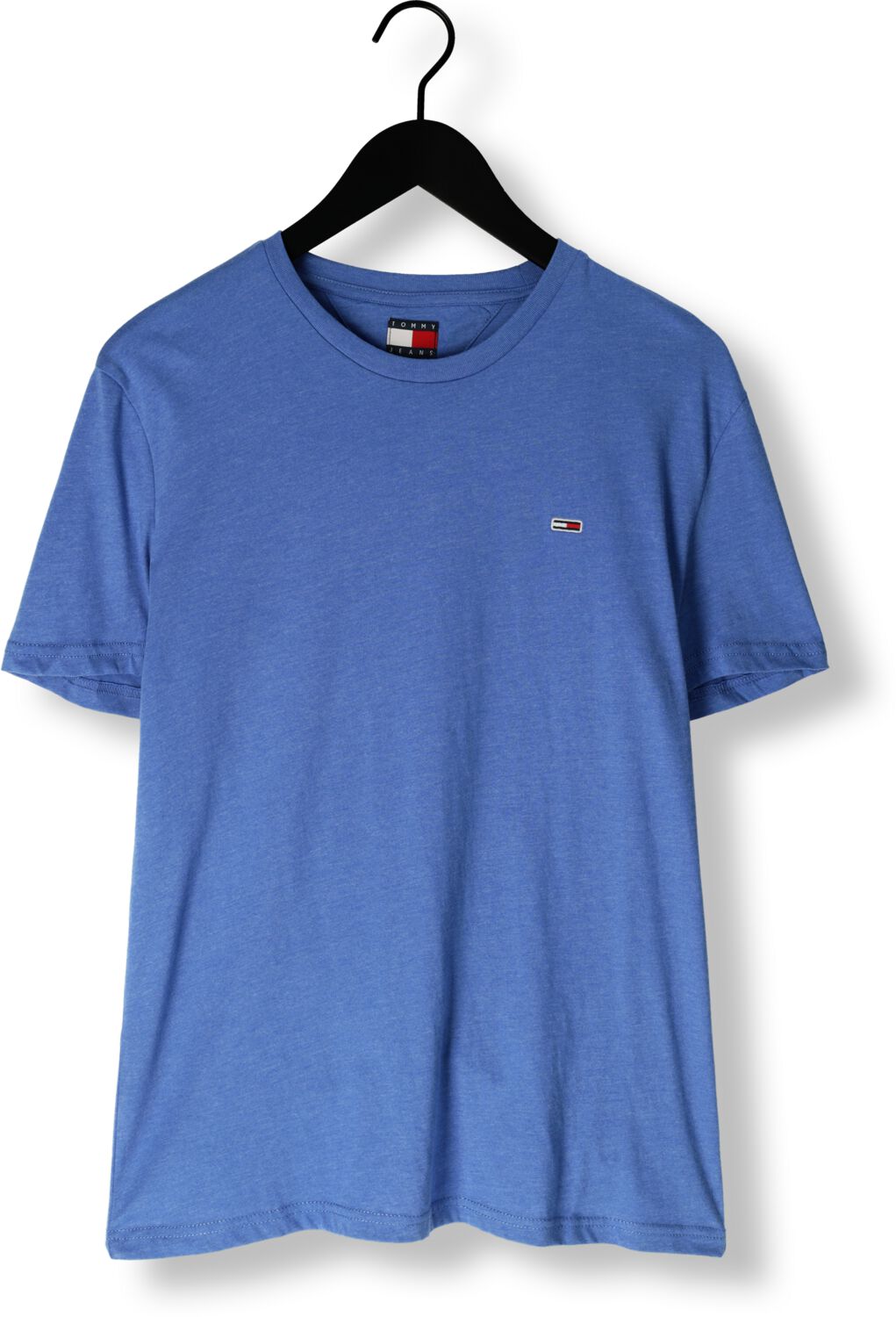 TOMMY JEANS Heren Polo's & T-shirts Tjm Xslim Jaspe Htr Tee Ext Blauw