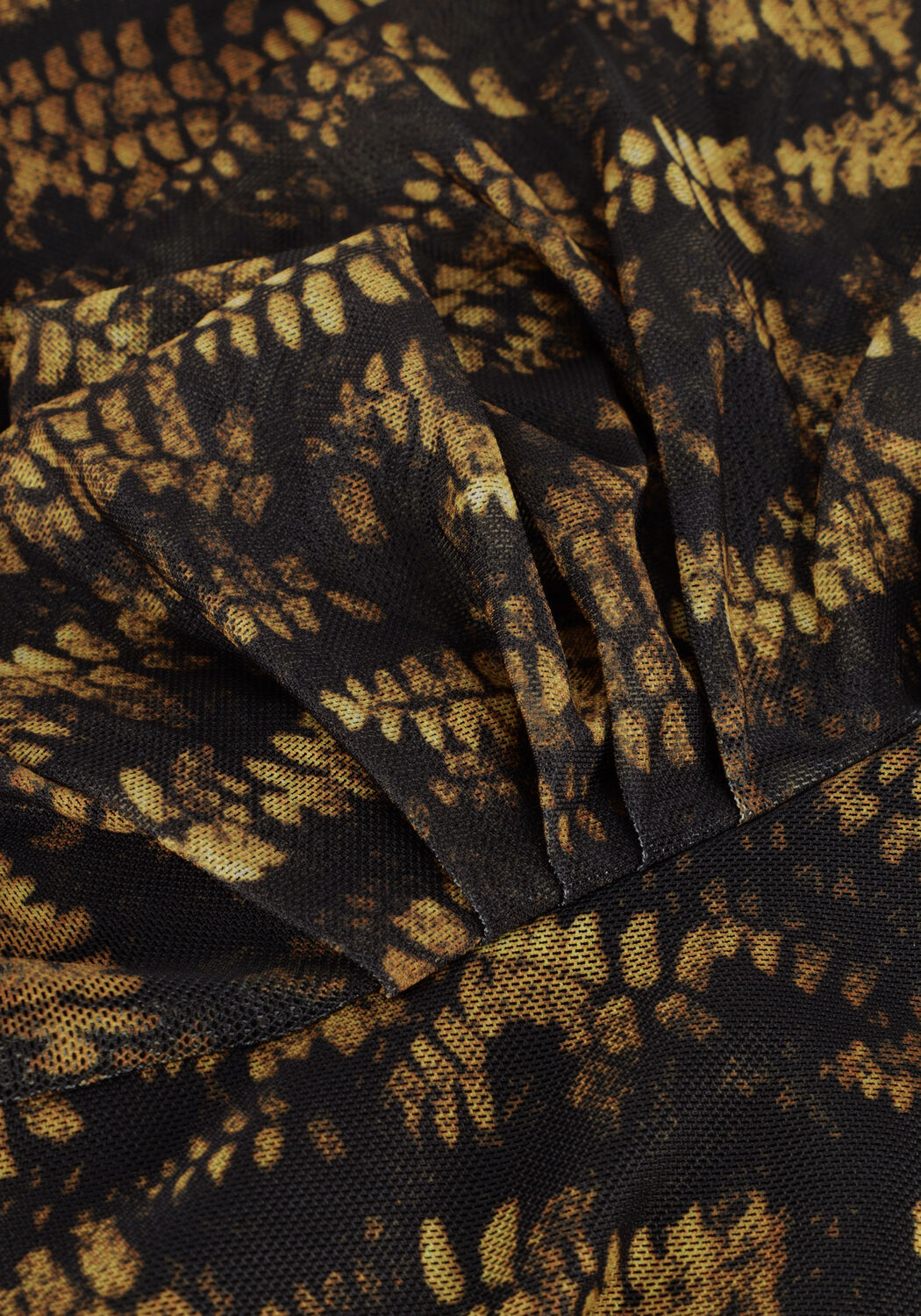 Gele FREEBIRD Mini jurk SHILOH DRESS - large