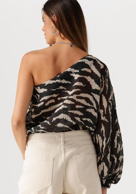Zwarte BY-BAR Blouses BELLA ZEBRA BLOUSE - large