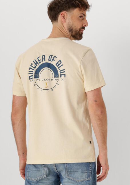 Beige BUTCHER OF BLUE T-shirt ARMY CIRCLE TEE - large
