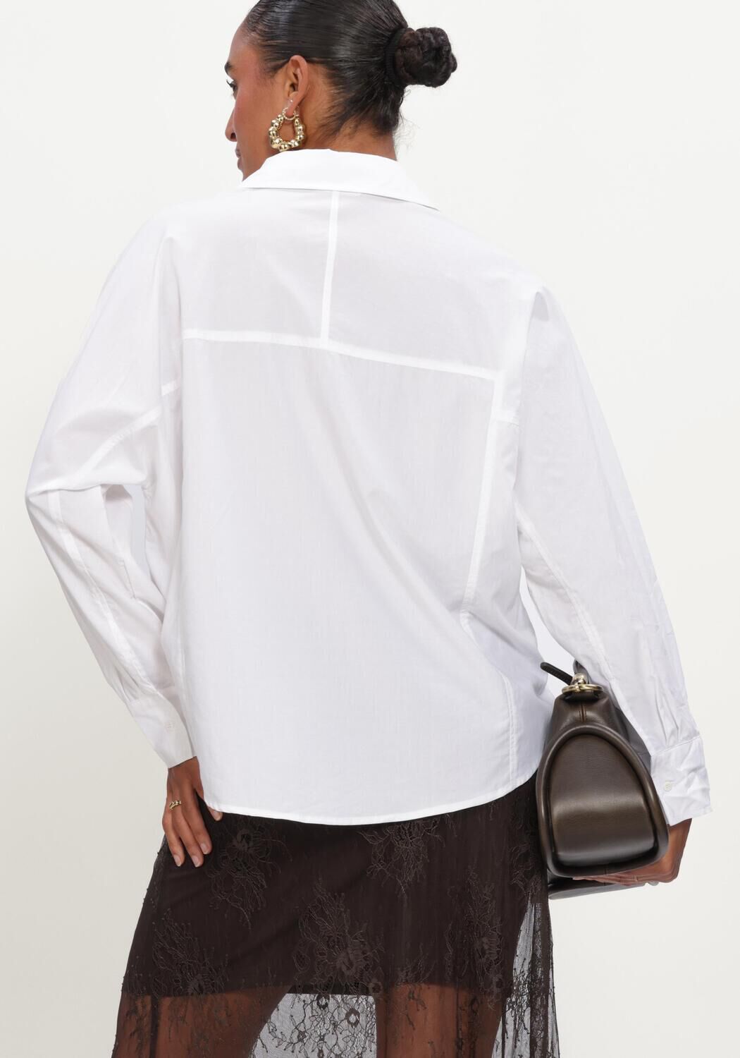 Witte MSCH COPENHAGEN Blouses MSCHSUSANA SELMINA SHIRT - large