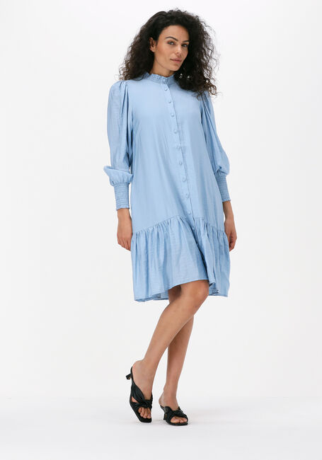 Lichtblauwe GESTUZ Mini jurk ANNALIA SHORT DRESS - large