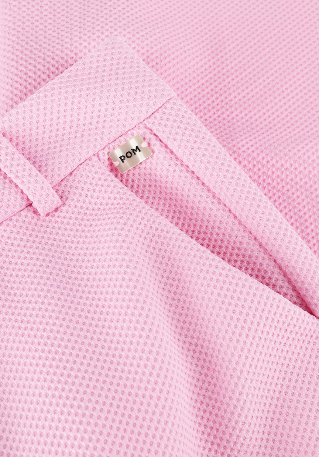 Lichtroze POM AMSTERDAM Pantalon WIDE LEG ROSE - large