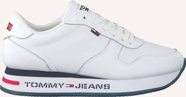Witte TOMMY HILFIGER Lage sneakers FLATFORM RUNNER Witte TOMMY HILFIGER Lage sneakers FLATFORM RUNNER - large