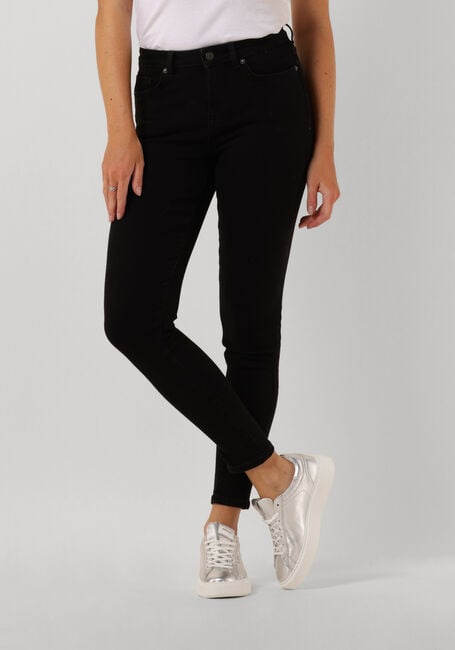 Zwarte SELECTED FEMME Skinny jeans SLFSOPHIA MW SKINNY BLACK JEAN - large