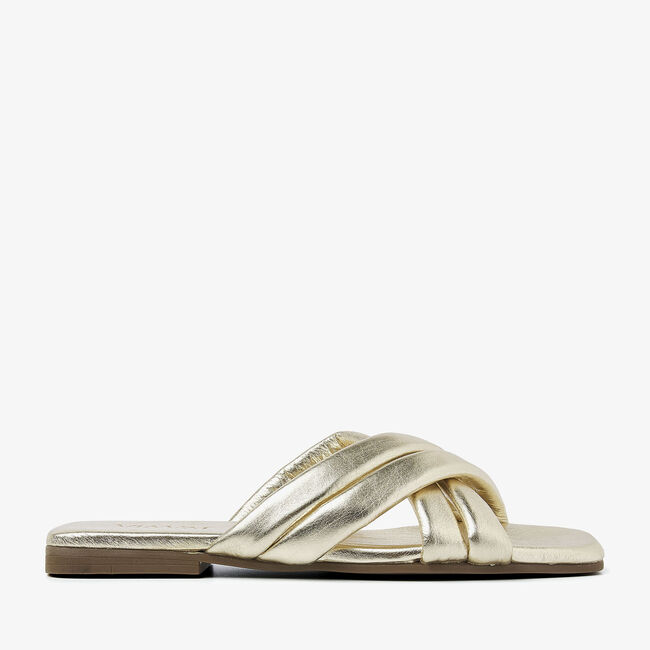 Gouden VIA VAI Slippers KIKI LOT - large