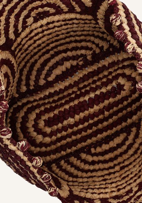 Bordeaux VANESSA BRUNO Schoudertas PANIER Bordeaux VANESSA BRUNO Schoudertas PANIER - large