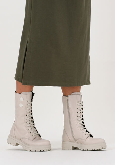 Witte NIKKIE Veterboots DAFNE BOOTS - large