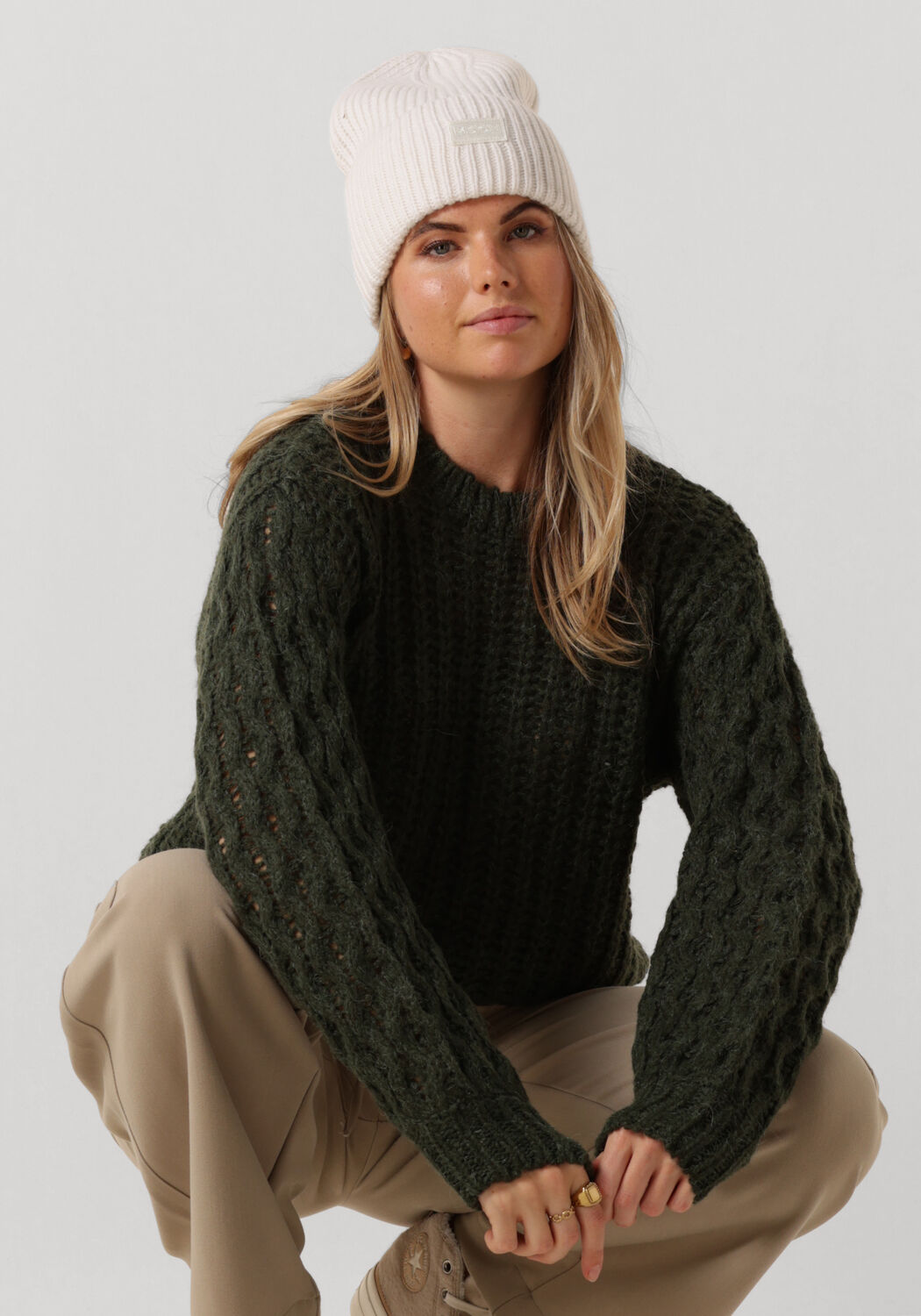 groene msch copenhagen trui mschpepita heidi pullover