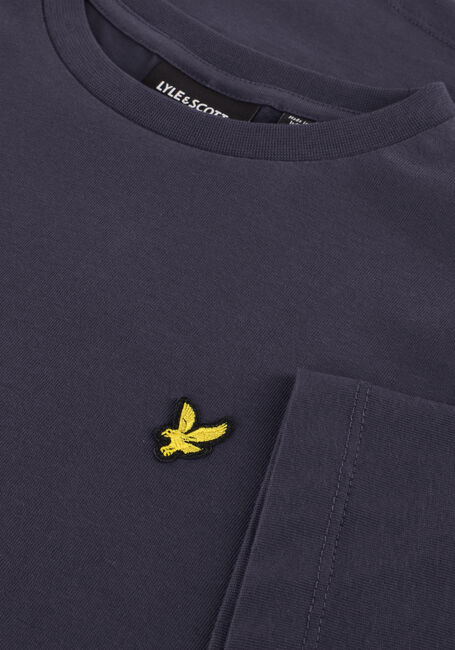 Paarse LYLE & SCOTT T-shirt PLAIN T-SHIRT - large