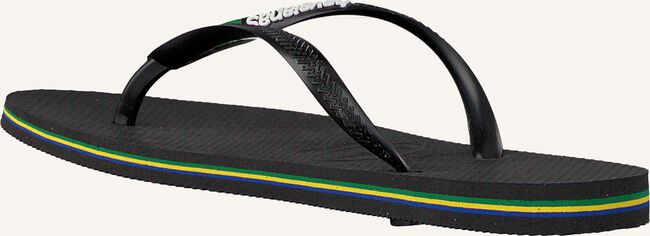 Zwarte HAVAIANAS Teenslippers BRASIL LOGO DAMES Zwarte HAVAIANAS Teenslippers BRASIL LOGO DAMES - large