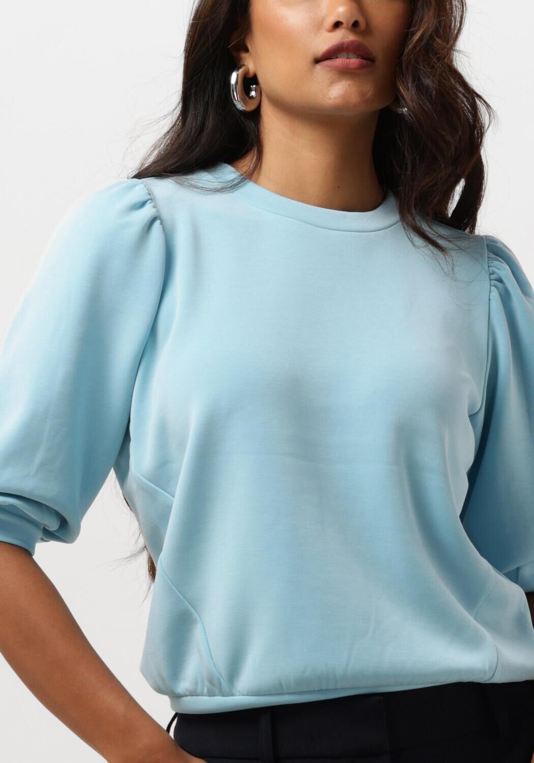 SELECTED FEMME Dames Truien & Vesten Slftenny 3 4 Sweat Top Blauw