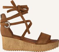 Cognac OMODA Sandalen met hak 722007 - medium