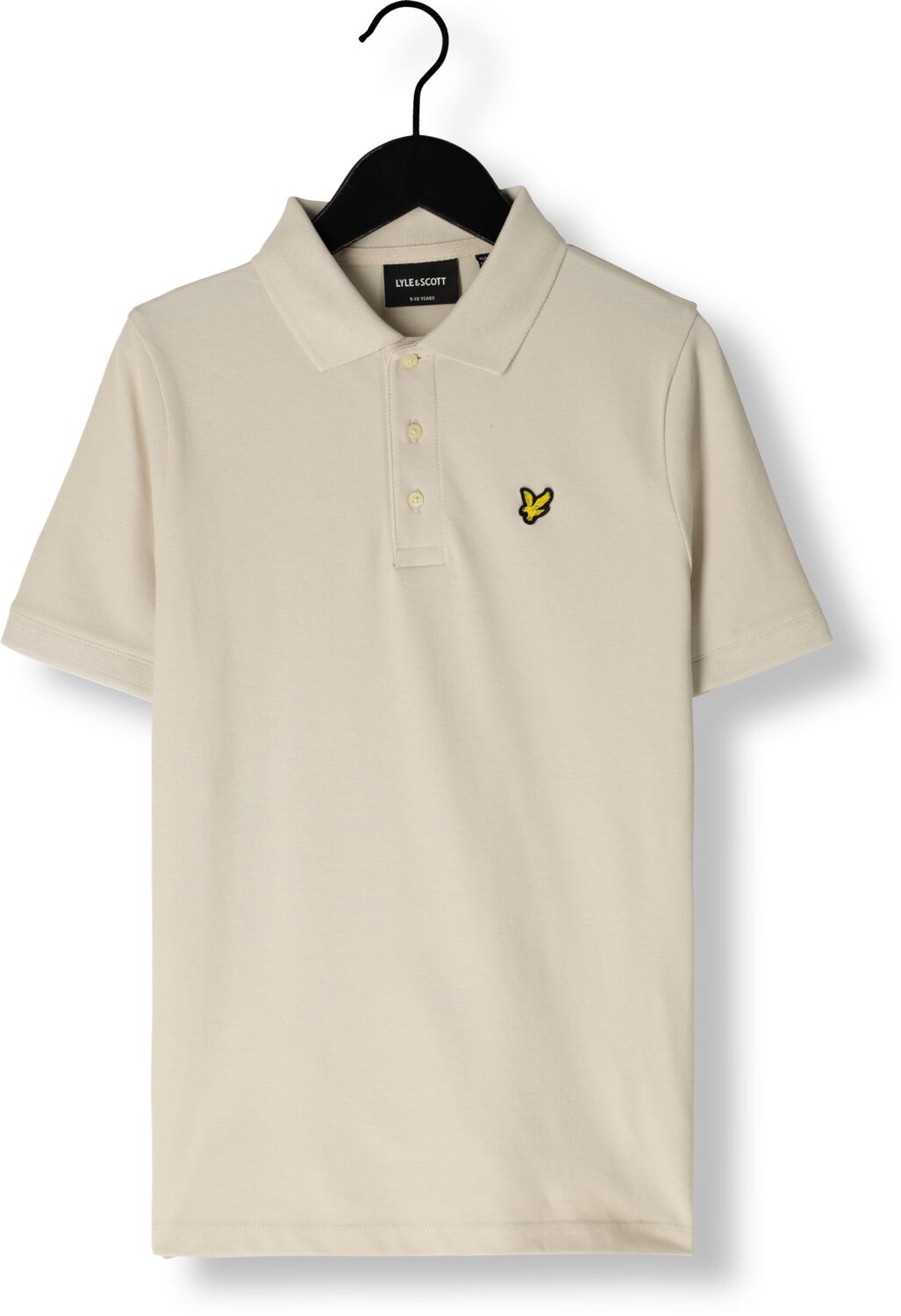 LYLE & SCOTT Jongens Polo's & T-shirts Plain Polo Shirt 1 Ecru