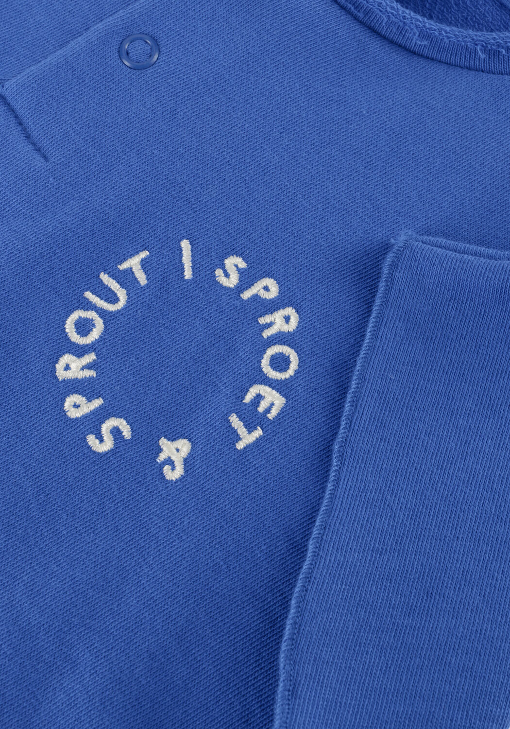 Blauwe Sproet & Sprout Polo SWEAT TOP GRANDAD - large