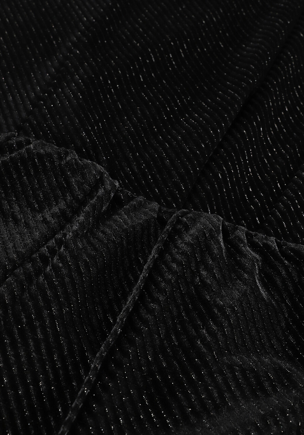 Zwarte SECOND FEMALE Wijde broek SACHA TROUSERS - large