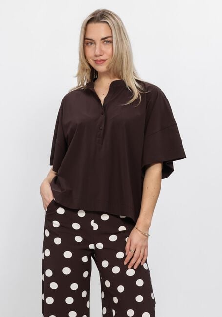 Bruine STUDIO ANNELOES Blouses Laureen blouse - large