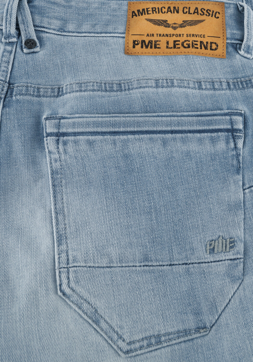 Blauwe PME LEGEND Straight leg jeans PME LEGEND NIGHTFLIGHT JEANS - large