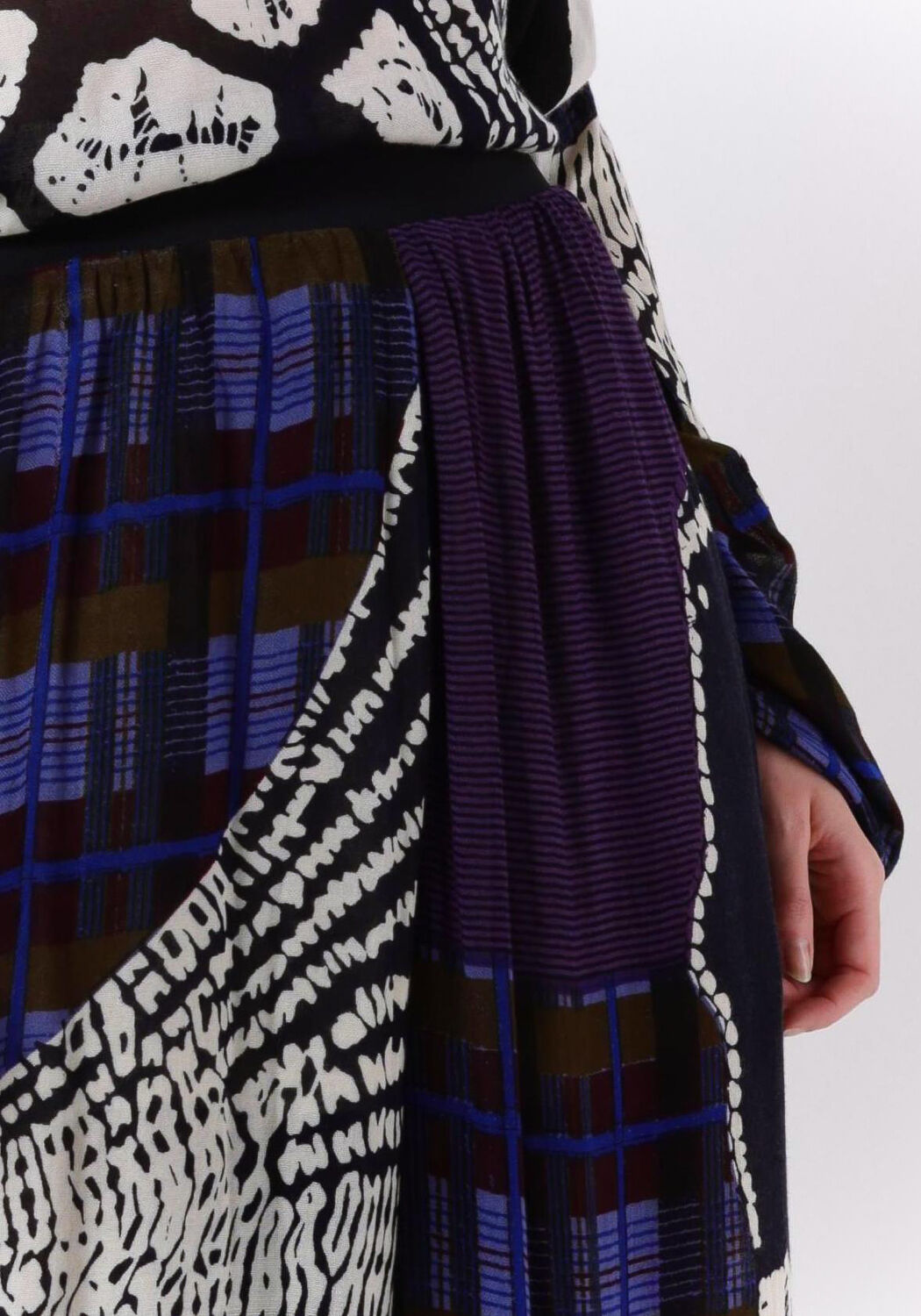 MES DEMOISELLES Dames Broeken Sanchu Donkerblauw