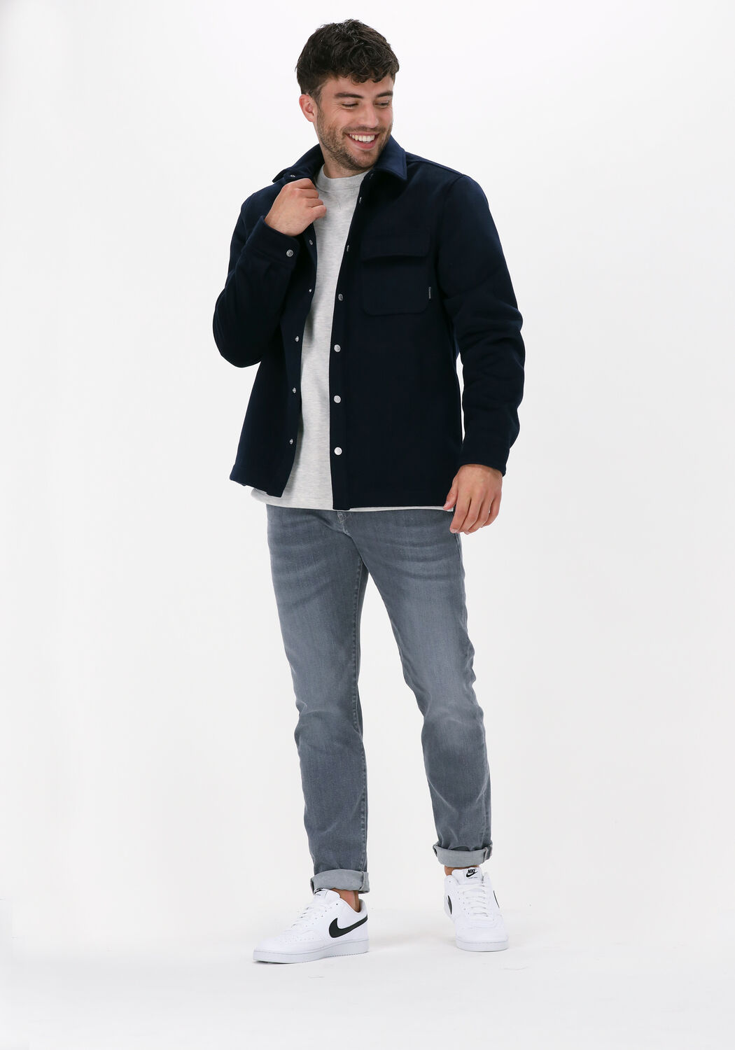 Witte NIKE Lage sneakers COURT VISION LOW - large